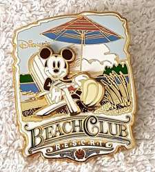 14864 - Disney's Beach Club Resort - Mickey Relaxing - Walt Disney World alternate image