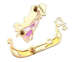 'Gold Stained Glass Princesses - Rapunzel - DSJ'