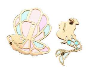 'Gold Stained Glass Princesses - Ariel - DSJ'