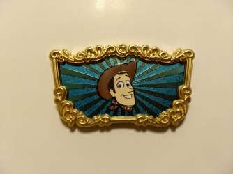 8217 - Pixar Pier Mystery Pin Collection - Woody - Walt Disney Imagineering alternate image