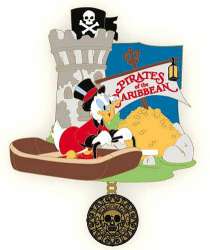 7869 - Fun Adventures Series - Scrooge Riding Pirates of the Caribbean - Disneyland Resort Paris alternate image