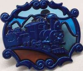 Experience More of the Magic: New Fantasyland Stained Glass Pin Set - Casey Jr. ONLY - WDW