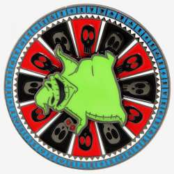 28456 - BoxLunch - Nightmare Before Christmas - Oogie Boogie Spinning Wheel - Loungefly alternate image