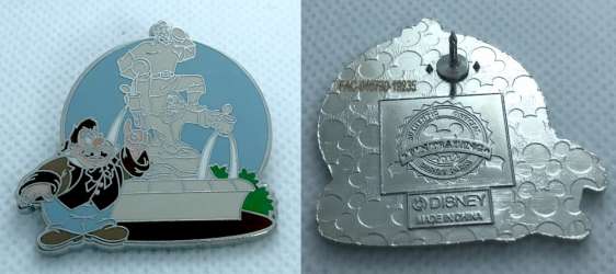 2845 - New Fantasyland Beauty and the Beast Mystery Collection - LeFou with Gaston's Tavern Fountain - Walt Disney World alternate image