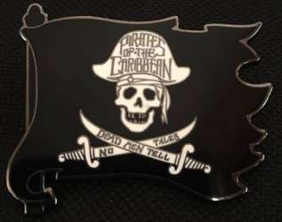 16836 - Pirates of the Caribbean - Dead Men Tell No Tales Flag - Disneyland Resort alternate image