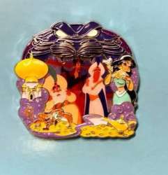 July 2018 Park Pack - Aladdin - Characters Frame Version #3 - Prince Ali and Jafar - DSUS