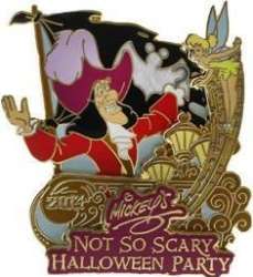 Mickey&#039;s Not So Scary Halloween Party (MNSSHP) 2014 - Captain Hook &amp; Tinker Bell - WDW