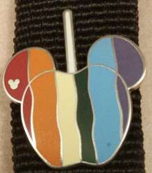 2015 Hidden Mickey - Character Candy Apples - Rainbow - WDW