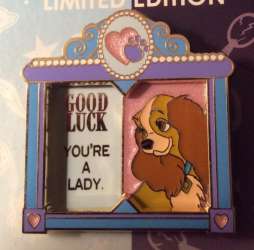 Good Luck, Bad Luck Slider Series - Lady | PIN 1288