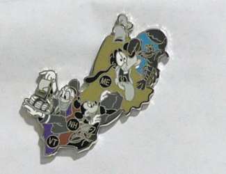 12238 - The American Adventure Map Puzzle Mystery Collection - Maine / New Hampshire / Vermont CHASER alternate image