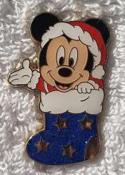 Click to view the Jungle Carnival - Christmas Fantasy 2016 Stocking - Mickey only details