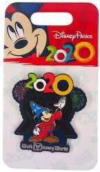 2020 Dated Year Pins - EPCOT Sorcerer Mickey - WDW