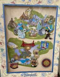 Mickey's Pin Odyssey - Park Maps Easel Boxed Set
