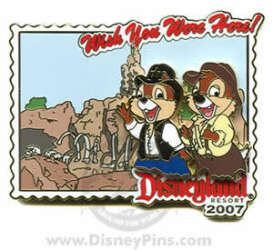 29124 - Wish You Were Here! - Postcards from Disneyland - Big Thunder Mountain Railroad - Chip & Dale - Disneyland Resort alternate image