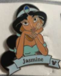 2007 Hidden Mickey - Princess Names - Jasmine - WDW