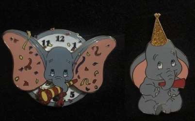 Click to view the Dumbo New Year 2-Pin Set (SURPRISE) details