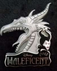 74 - Maleficent (2014 Live Action) - Maleficent Film Opening Day Pin alternate image