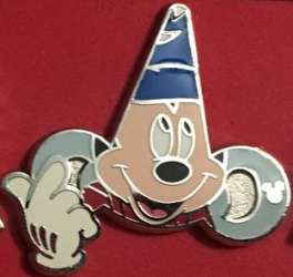 16960 - 2013 Hidden Mickey - Park Icons - Hollywood Studios - Sorcerer Mickey - Walt Disney World alternate image