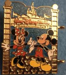 16732 - Annual Passholder Exclusive - A World of Magic Connecting Series - Walt Disney World Entrance Gate - Mickey and Minnie - Walt Disney World alternate image