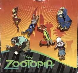 Zootopia Booster Set - 6 pin set - MLT