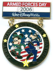 Armed Forces Day - Mickey Mouse and Goofy - WDW