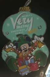 21208 - Mickey's Very Merry Christmas Party (MVMCP) 2017 - Logo Pin - Walt Disney World alternate image