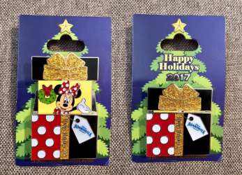 21221 - Resort Holiday Collection 2017: Present Sliders - Boardwalk Inn Resort - Minnie Mouse Gift Box - Walt Disney World alternate image