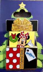21221 - Resort Holiday Collection 2017: Present Sliders - Boardwalk Inn Resort - Minnie Mouse Gift Box - Walt Disney World alternate image