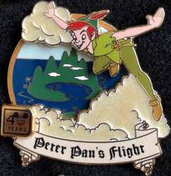24935 - 40th Anniversary of Walt Disney World - Attraction Collection - Peter Pan's Flight - Walt Disney World alternate image