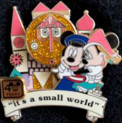 25285 - 40th Anniversary of Walt Disney World - Attraction Collection - It's a Small World - Walt Disney World alternate image