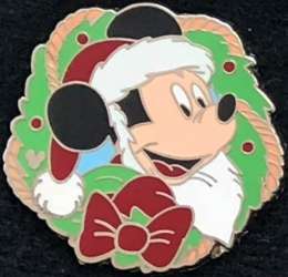 'Hotel Lanyard Collection - 2006 Disneyland Resort Holiday Wreath - Mickey - DLR'