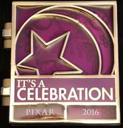 Hinged Stained Glass Pixar Party Countdown Series - Monsters Inc - WDW
