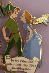 15390 - Sweetheart Collection 2004 - Cast Exclusive - Peter Pan - Wendy Kiss - Tinker Bell - Walt Disney World alternate image