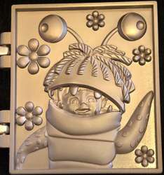 Hinged Stained Glass Pixar Party Countdown Series - Monsters Inc - WDW