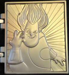 Hinged Stained Glass Pixar Party Countdown Series - Incredibles - WDW