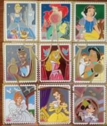 1326 - Pin Trading Princess Stamp Collection - Cinderella alternate image