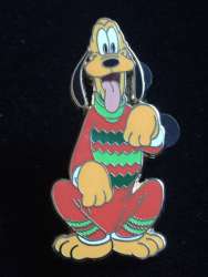 20068 - Christmas Jammies Mystery Pin Set - Pluto Only alternate image