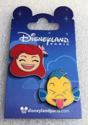 7141 - Disneyland Paris Emoji Collection - The Little Mermaid Emoji Pins - Disneyland Resort Paris alternate image