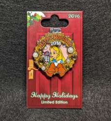 29886 - Resort Holiday Collection 2016: Jeweled Wreaths - Grand Floridian Resort & Spa - Alice Wreath - Walt Disney World alternate image