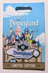 8091 - Piece of Disneyland History 2018 - Disneyland Resort 60th Anniversary Castle Decorations - Disneyland Resort alternate image