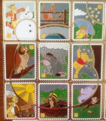 1329 - Pin Trading Stamp Collection - Owl alternate image