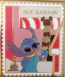 Pin Trading Stamp Collection - Stitch (CHASER) - MLT