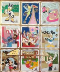 Pin Trading Stamp Collection - Stitch (CHASER) - MLT