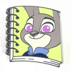 Magical Mystery Pins Series 13 - Character Notebooks - Judy Hopps - MLT