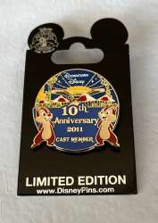 Click to view the 10th Anniversary Downtown Disney and Grand Californian - Chip & Dale details