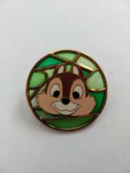 Stained Glass Circle Pin series - Chip only - DSJ