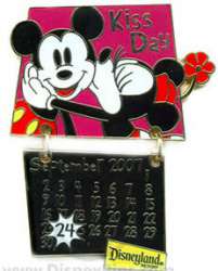 2365 - Holidaze Calendar Dangle Series - September (Kiss Day) - Disneyland Resort alternate image