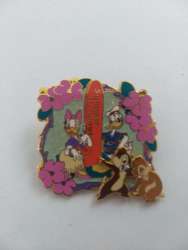 Donald, Daisy, Chip & Dale - Surf Board