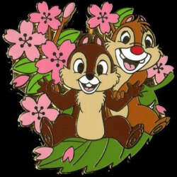 'Flowers of Japan - April - Cherry Blossoms - Chip &amp; Dale - DSJ'