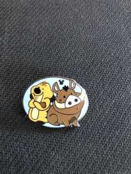 30565 - DLR Hidden Mickey Series 2019 Wave A: Disney Duos - Timon and Pumbaa - Disneyland Resort alternate image